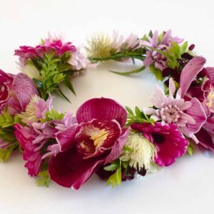 sample deluxe flower crown