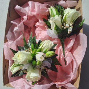 Corsage + Buttonhole Combo